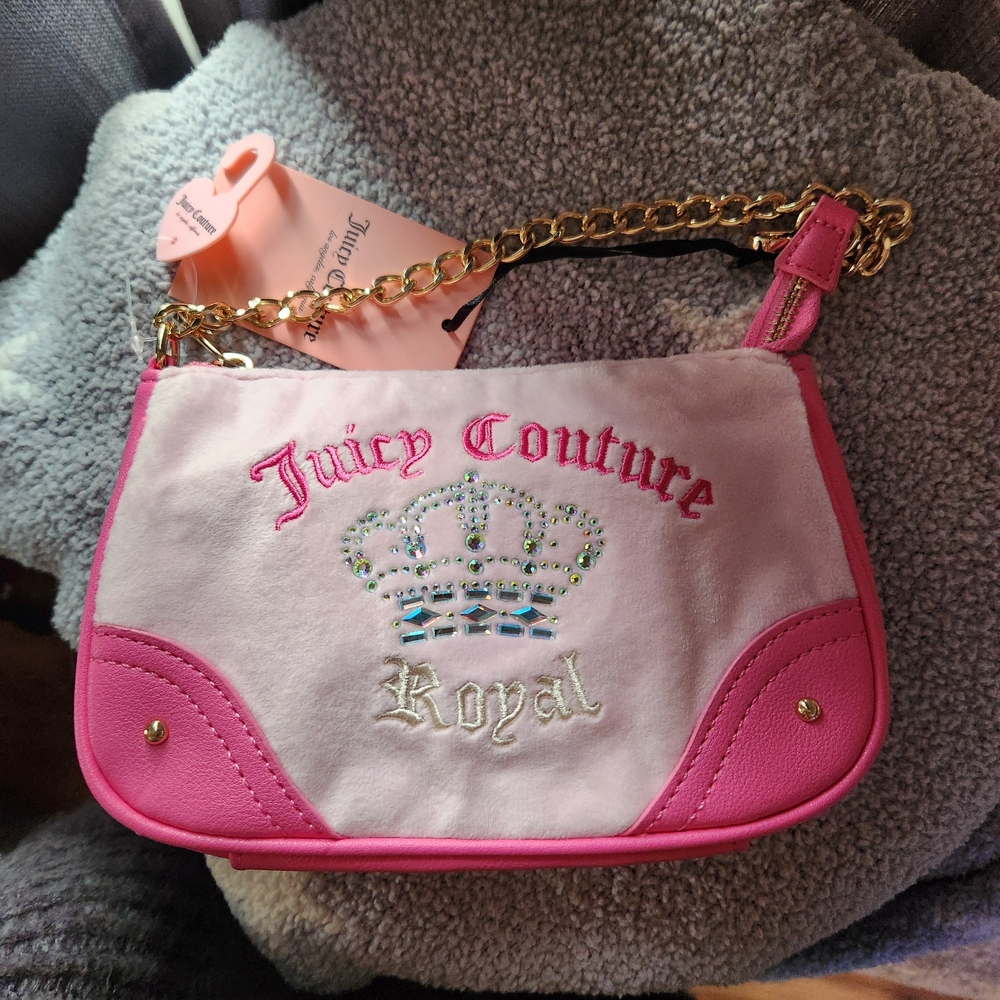 Juicy Couture Royal Mini Wristlet - Picture 7 of 9